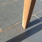 Desk or table in raw wood