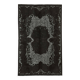 Overdyed Wool Vintage Handmade Carved Rug 169 cm x 288 cm