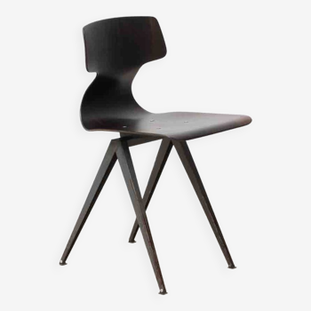 Galvanitas S14 chair ebony and black