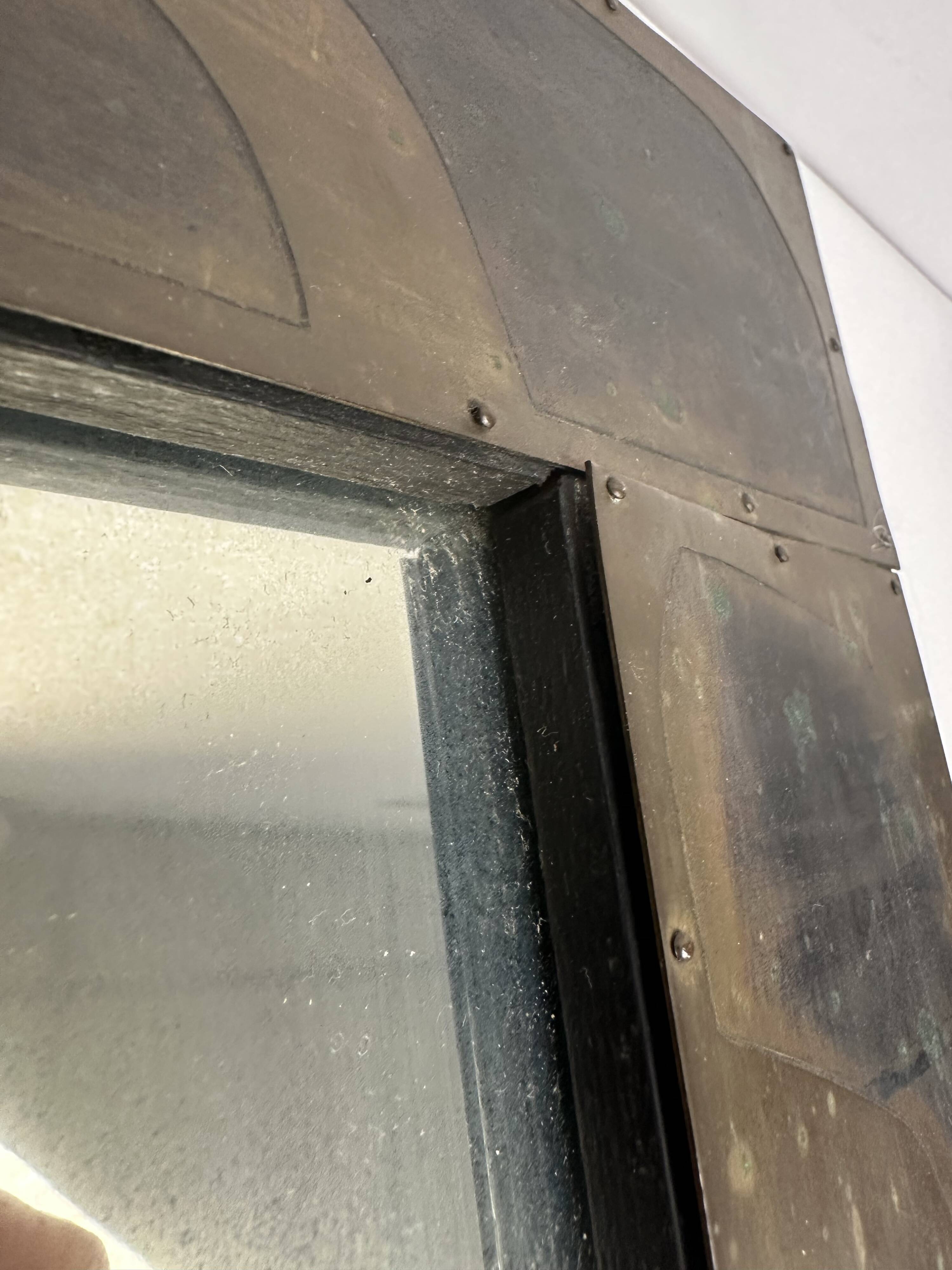 Vintage Jean Blazy mirror