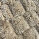 Berber Beni ouarain M'rirt rug in white natural wool