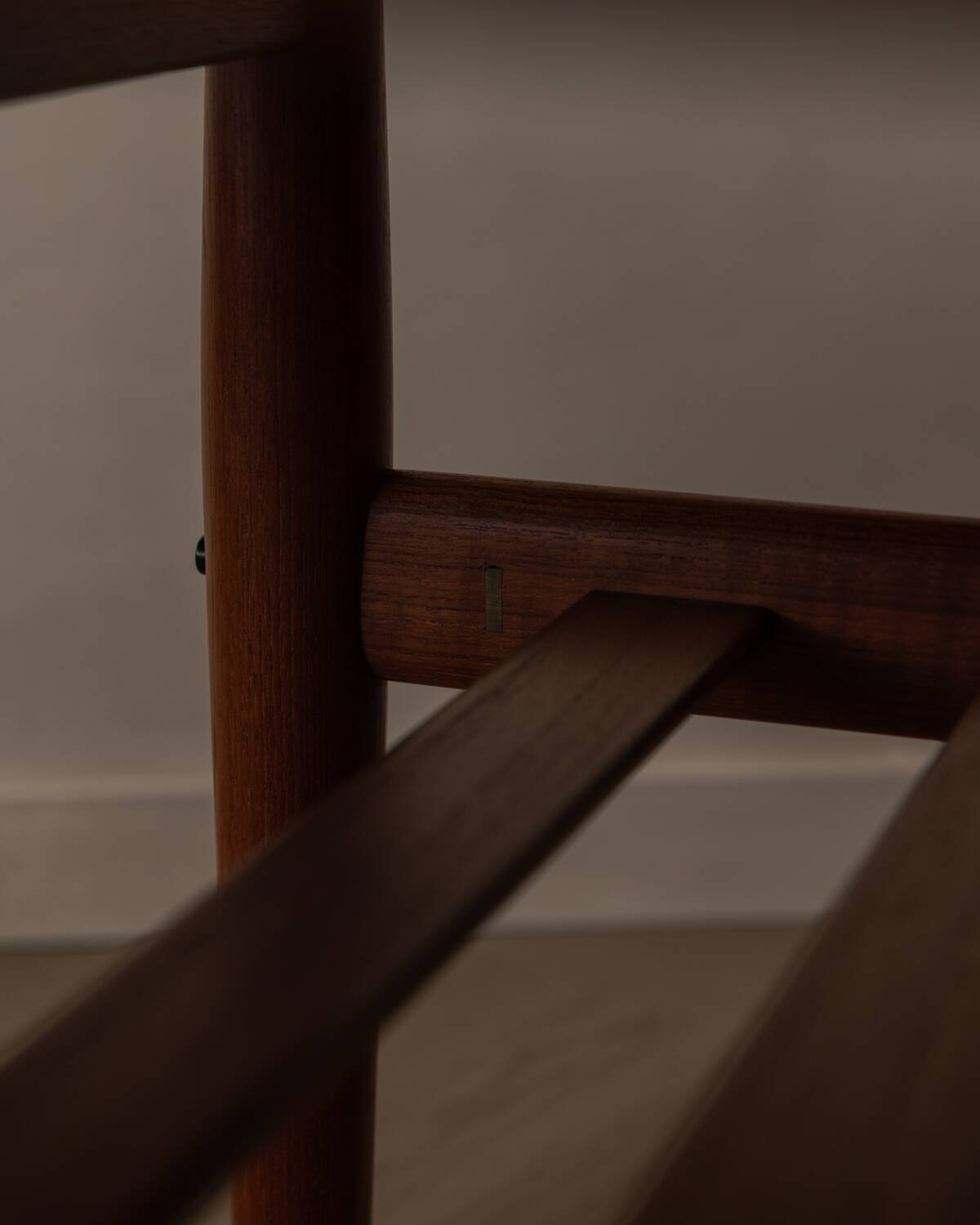 Danish Teak Coffee Table with Slatted Shelf, Grete Jalk 1960s