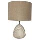 Mid-Century Modern Pair of Stone Lamps, France