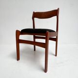 Ensemble de 6 chaises design rembourrées par Burchardt Nielsen, années 1960