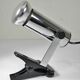 1980s Chrome Metal Clip-On Spotlight