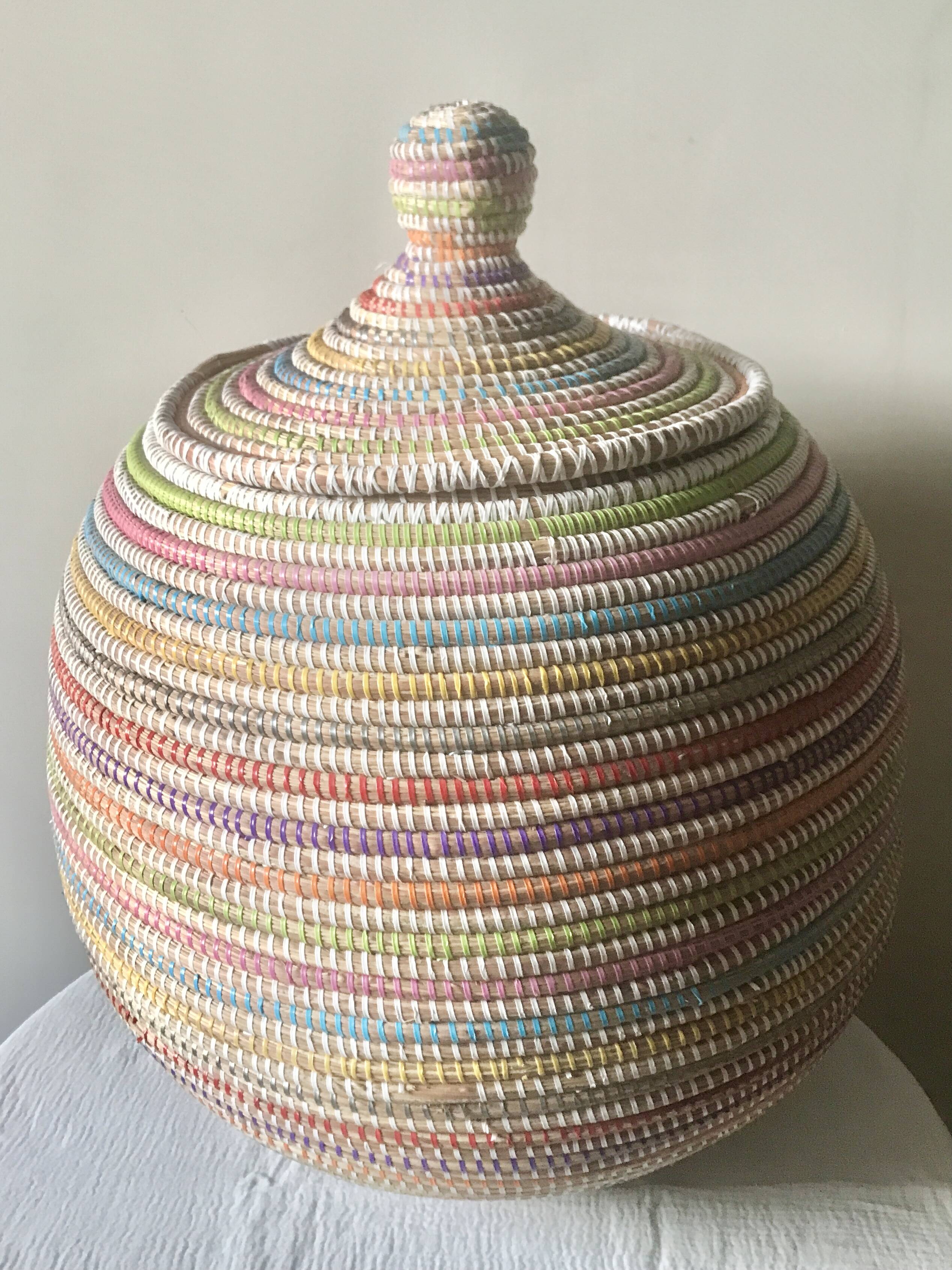 XXL traditional African laundry basket