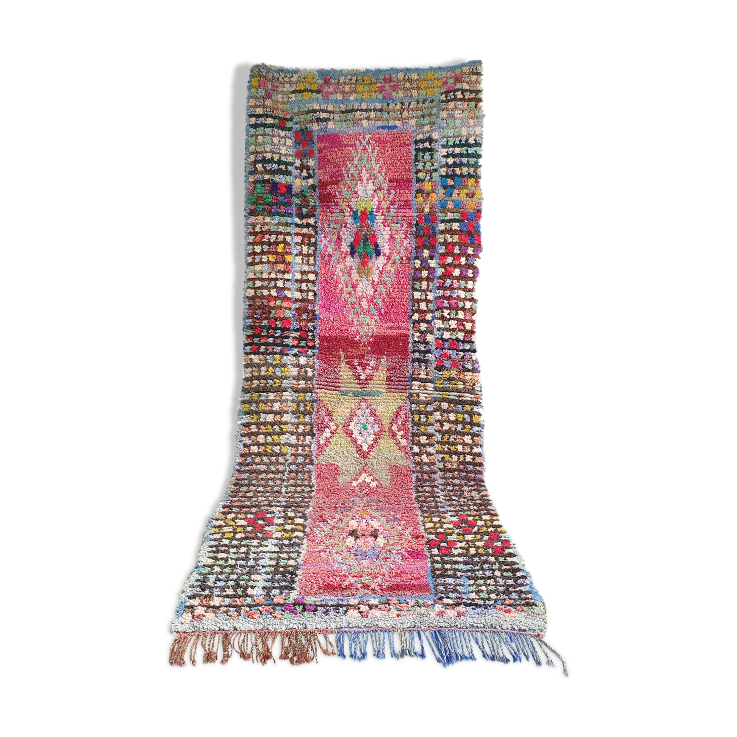 Moroccan Berber corridor carpet 245 x 85 cm