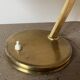 Bauhaus desk lamp in brass by Egon Hillebrand