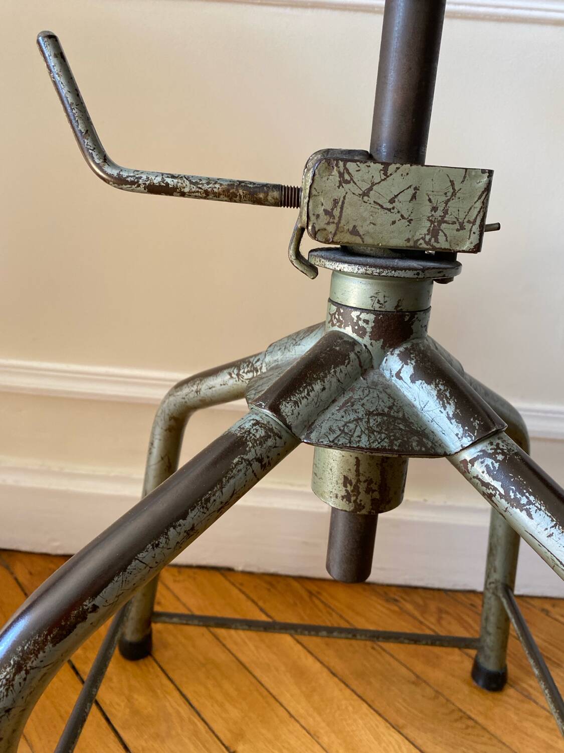 Pair of workshop stools