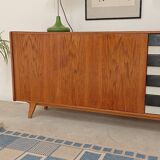 Enfilade U 460 black and white Jiri Jiroutek for Interiér Praha 1960