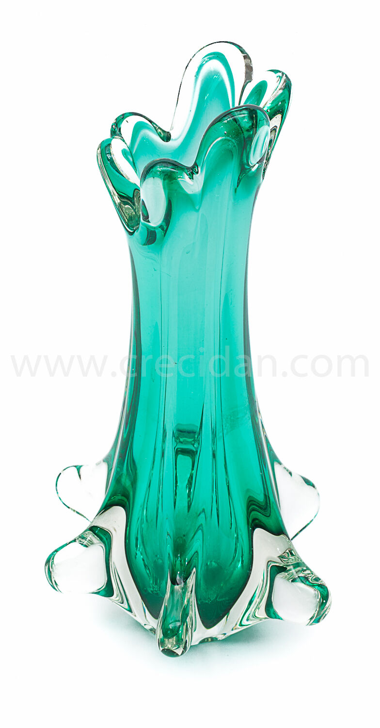 Murano Vase “Chambord” Green