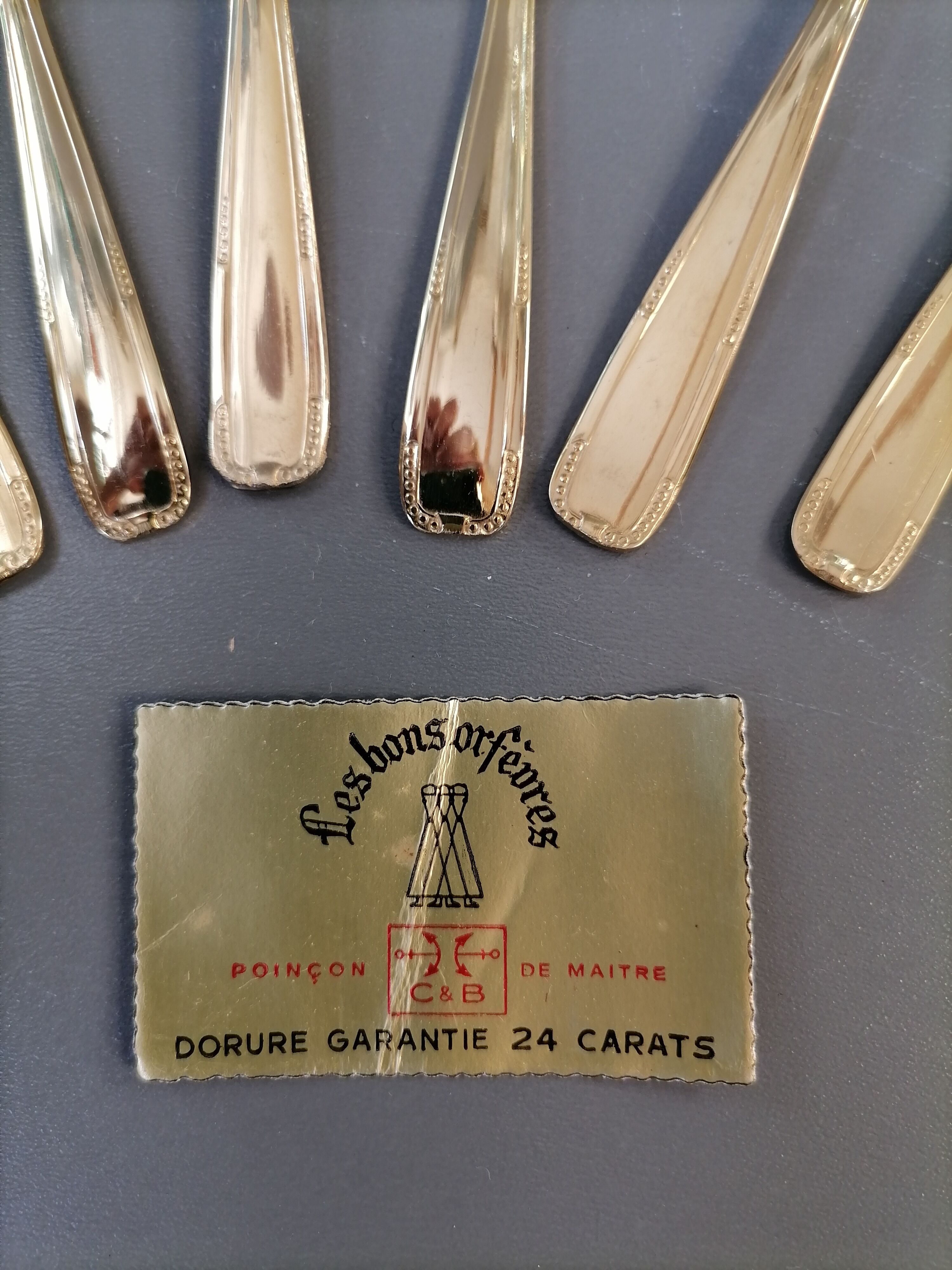 Box of 6 small cake spoon