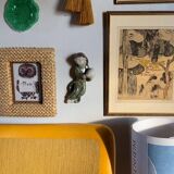 Stoneware Sconce with Boy Motif by Marianne Starck for Michael Andersen & Son