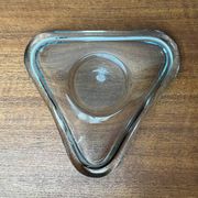 Danish glass bowl from the mid-century by Per Lütken for Holmegaard, 1960s.