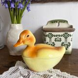 Zoomorphic terrine duck Michel Caugant