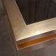 Guy Lefevre brass and glass coffee table