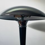 Unique Dakapo Lamp. Chrome art deco table lamp Ikea 1980s. Bauhaus style mushroom lamp