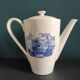 French Vintage Luneville porcelain coffee set