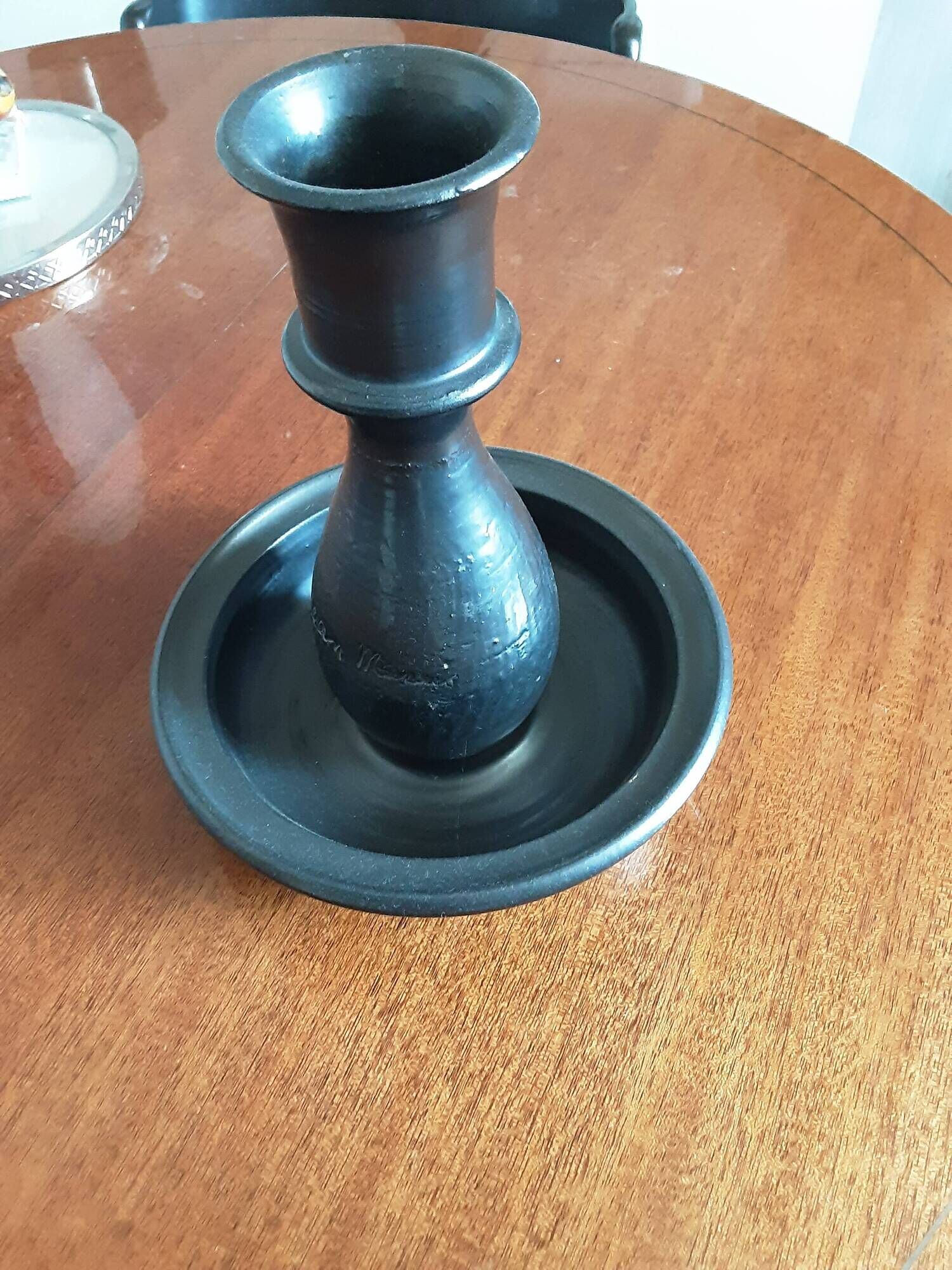 Ceramic Candle Holder Jean Marais