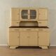 Art Deco kitchen cabinet, 1920s, two-piece