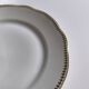 Set of 10 porcelain flat plates