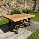 Vintage brutalist coffee table