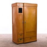 Wooden cloth cabinet