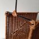 Door vintage rattan magazine