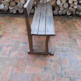 Wooden bench
