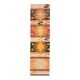 Vintage Turkish Hand-Knotted Wool Cotton Orange Runner Rug 60x217
