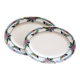 Two Art Deco trays by Losol Ware, large and medium size.