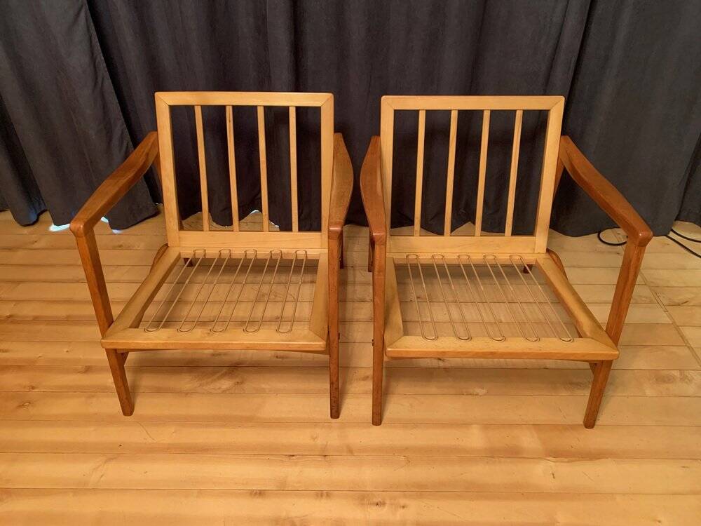 Set of vintage armchairs by Wilhelm Knoll, 1960s