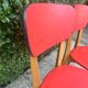 Set de 6 chaises de bistrot vintage