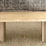 Travertine coffee table 1970