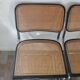 Lot de 4 chaises Cesca B32 par Marcel Breuer
