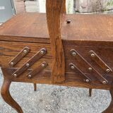 Deco vintage Scandinavian sewing box art worker