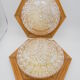 Paire de plafonniers vintage