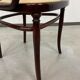 Chaise de bureau Thonet avec assise en rotin