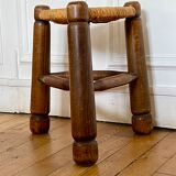 Brutalist tripod stool