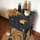 Antique cast iron stove stove