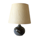 Lampe en céramique bleue, circa 1980.