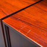 German Rosewood Modular Wall Shelves by IDEE Mobel, 1960s, Set of 25