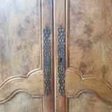 Double antique closet doors