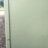 Parisian yellow wooden wardrobe