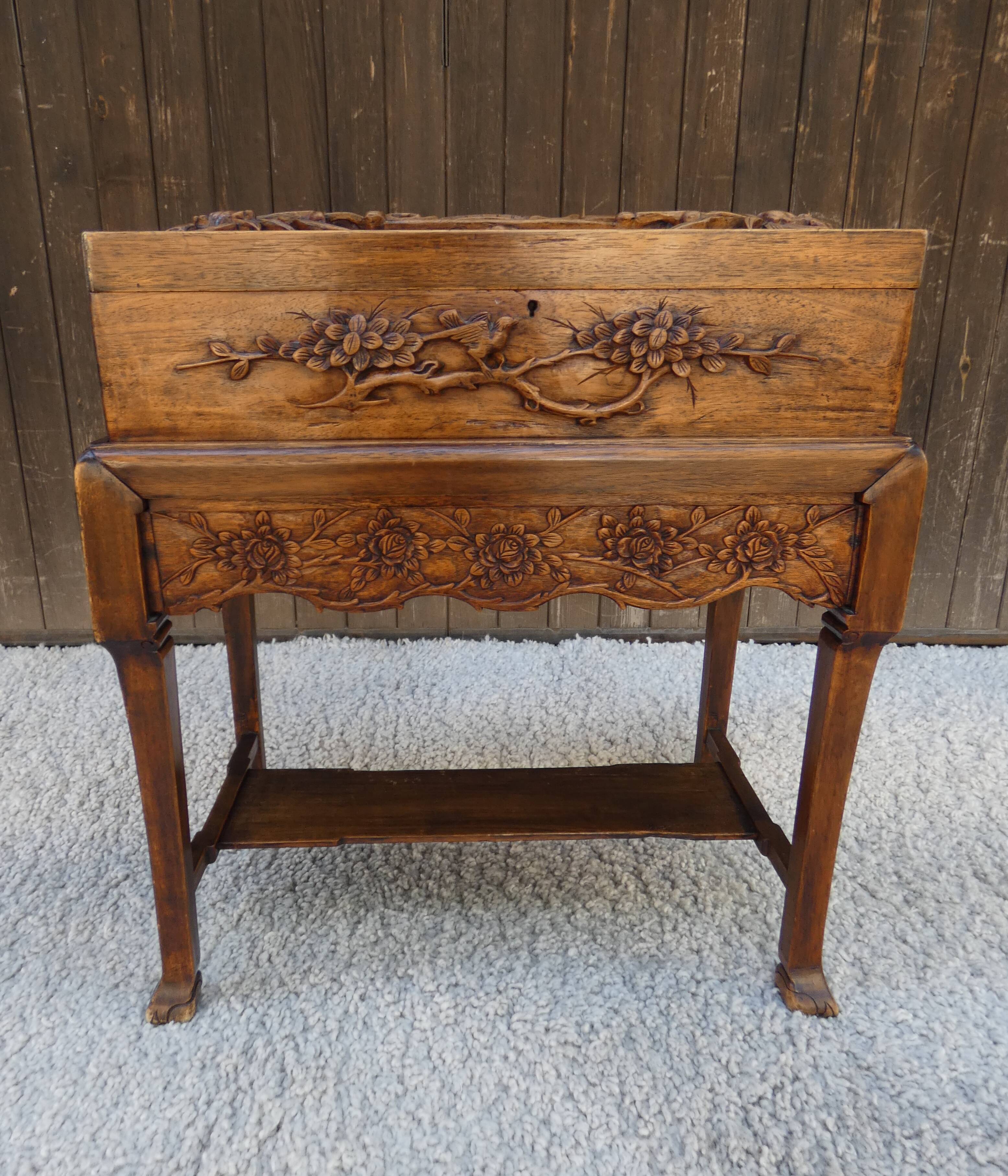 Carved chest from  Indochina 1930