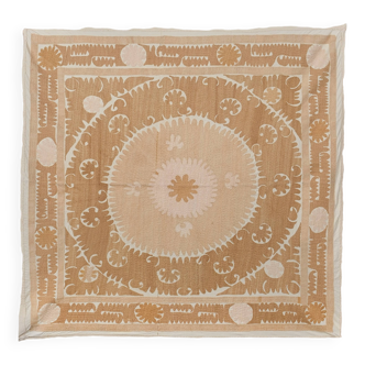 Tapis noué à la main, tapis turc vintage 145x145 cm