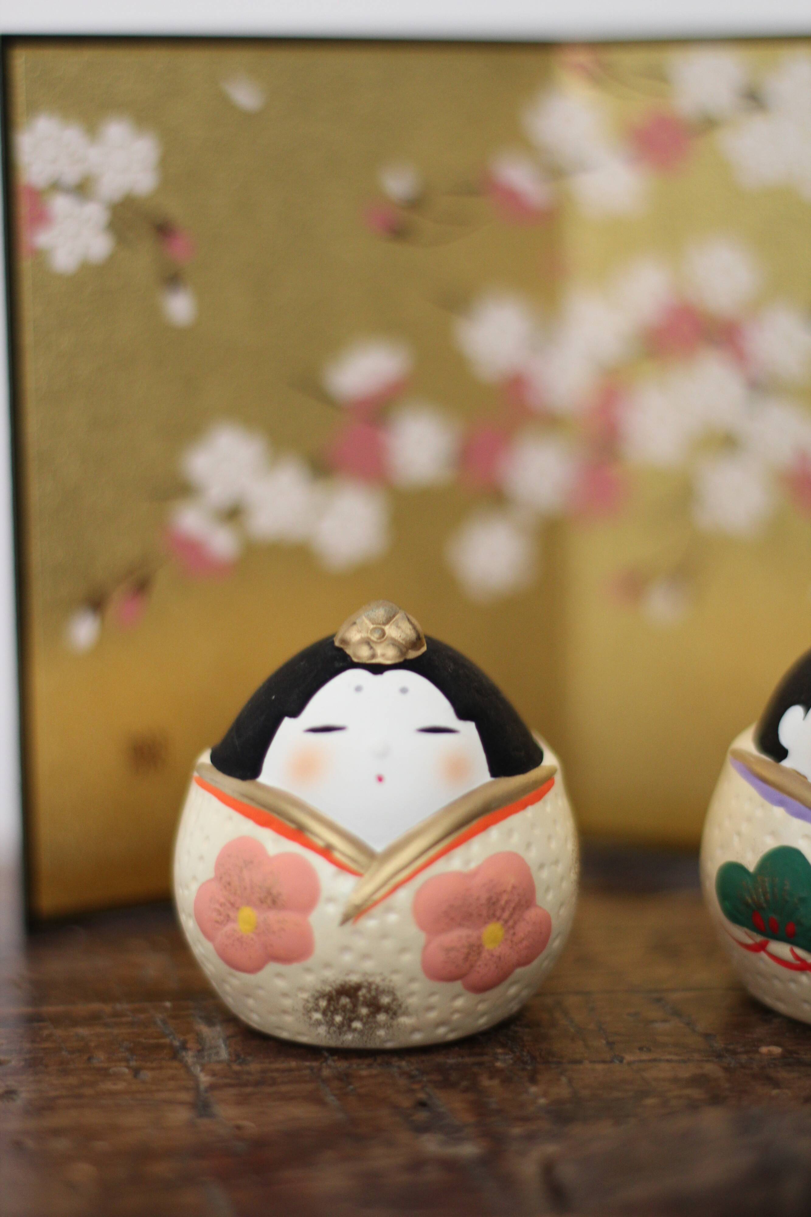 Japanese doll couple for Hina Matsuri