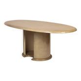 Table en parchemin Angelo Mazzola produite par Ar.Vi Salpol, 1980