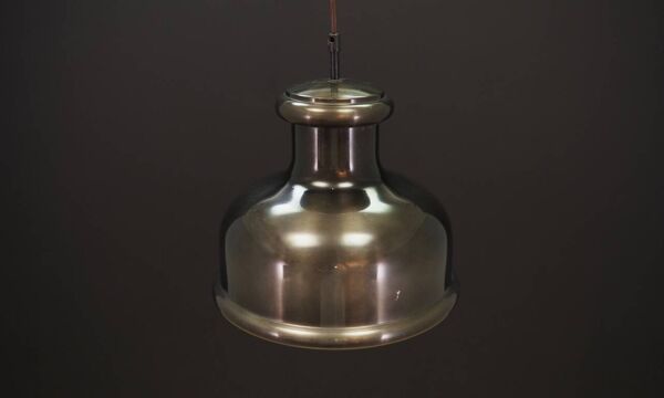 Lampe à suspension, design danois, années 1970, fabricant : Holmegaard