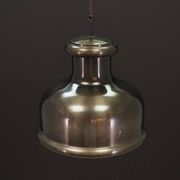 Lampe à suspension, design danois, années 1970, fabricant : Holmegaard